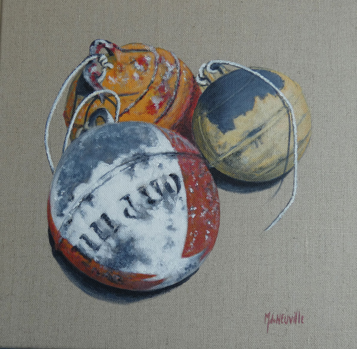 3 vieux flotteurs