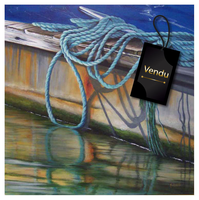 Cordage bleu