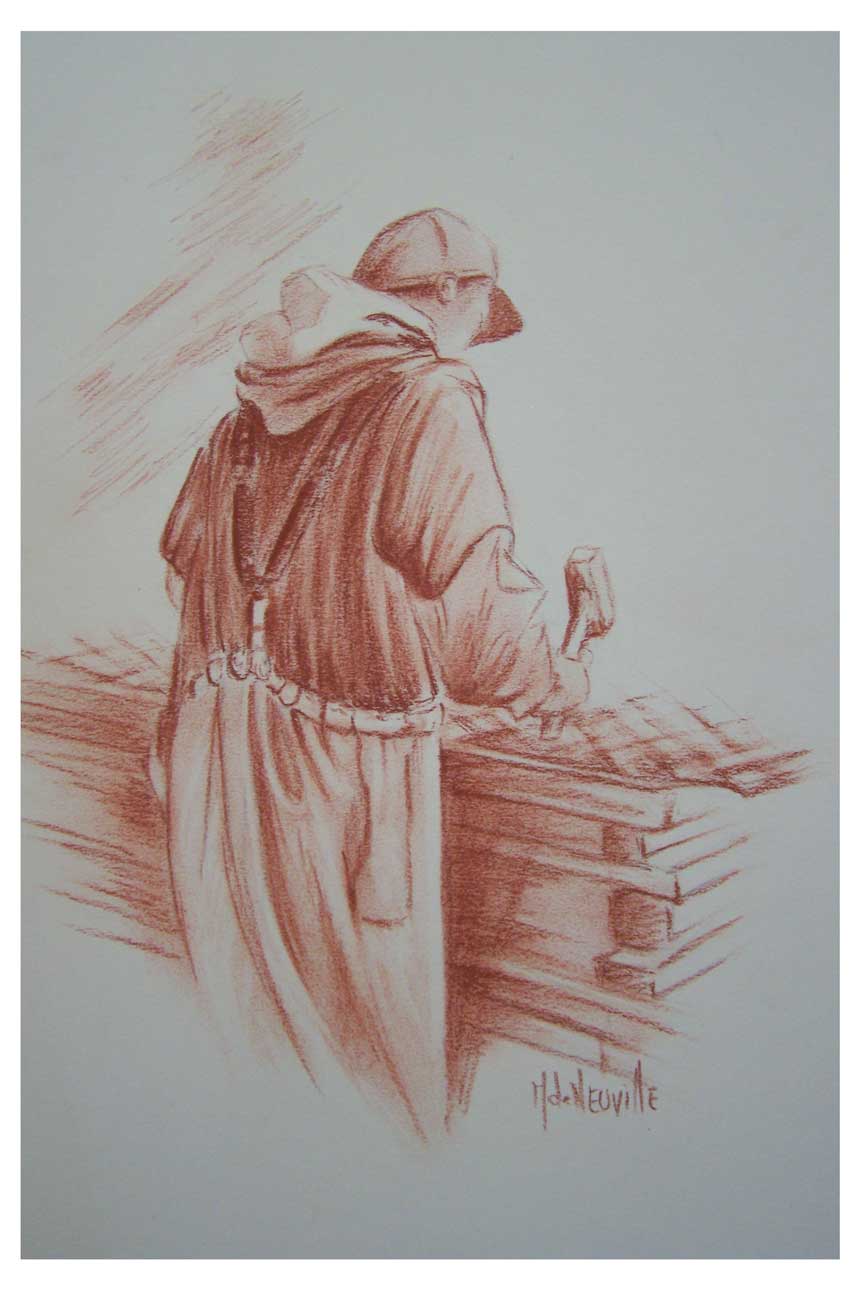 Parqueur au travail