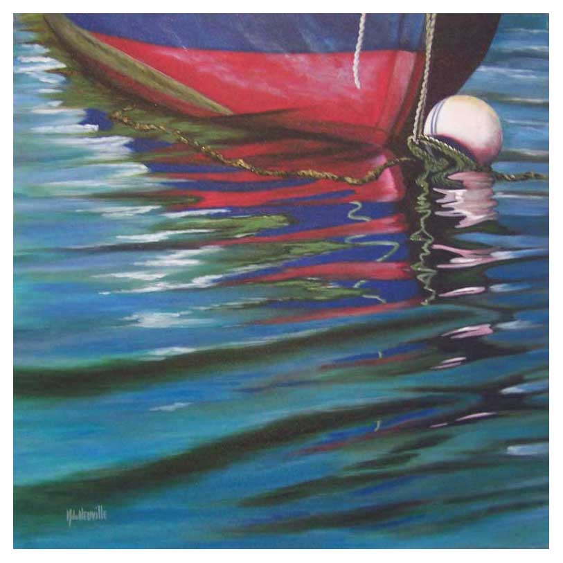 Reflet de barque