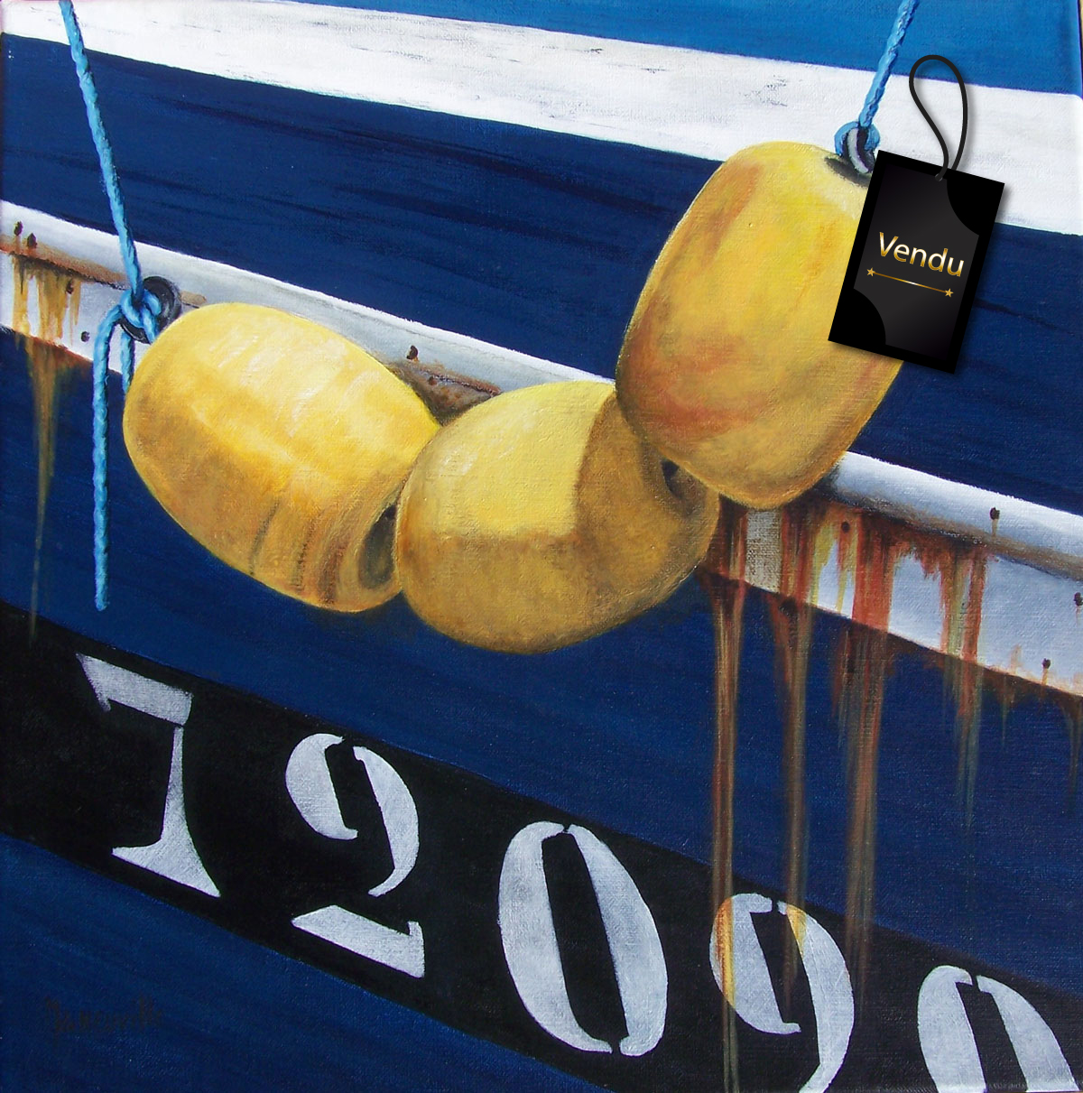 Pare Battage Jaune