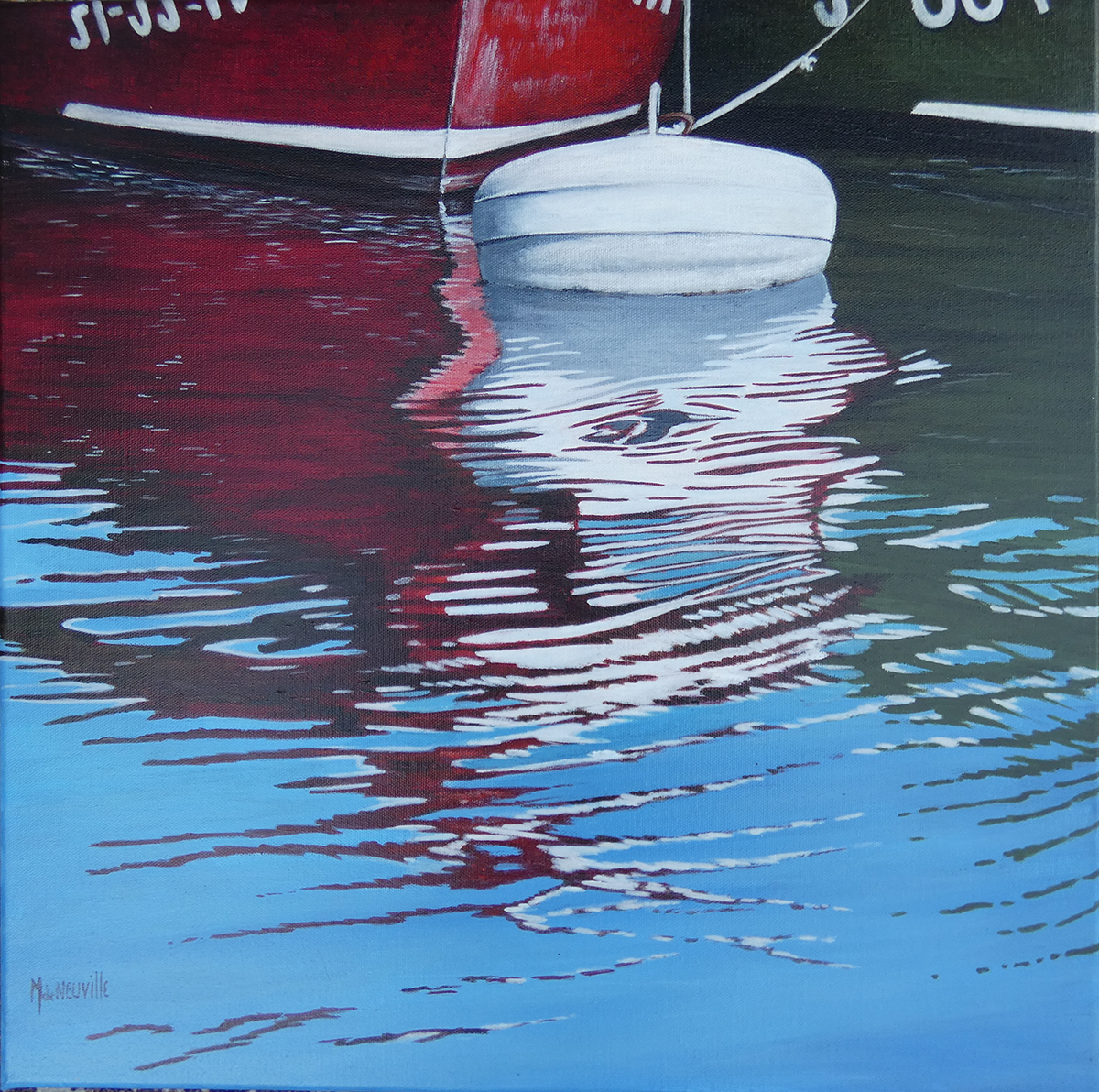 Reflet flotteur